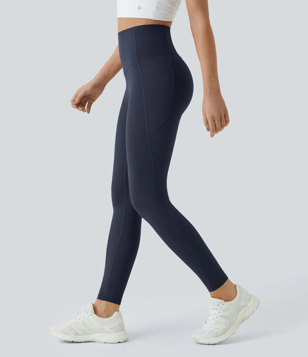 Seamless High-Waisted Tummy Control Leggings