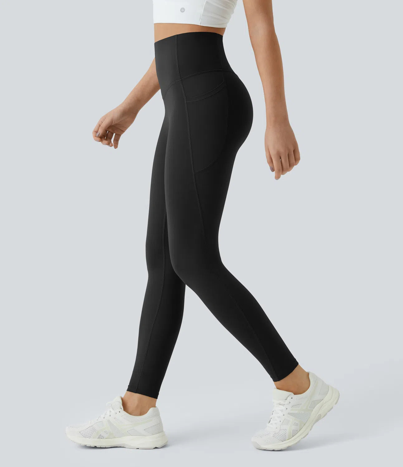 Seamless High-Waisted Tummy Control Leggings