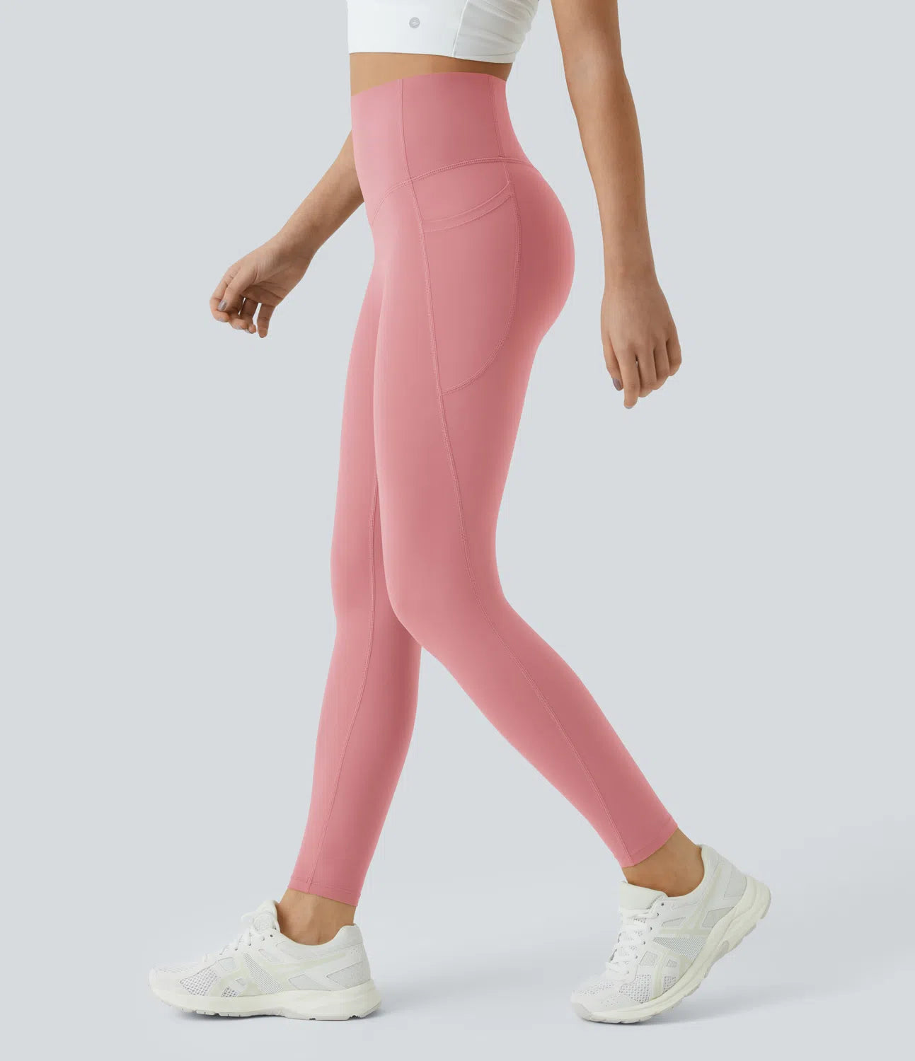 Seamless High-Waisted Tummy Control Leggings