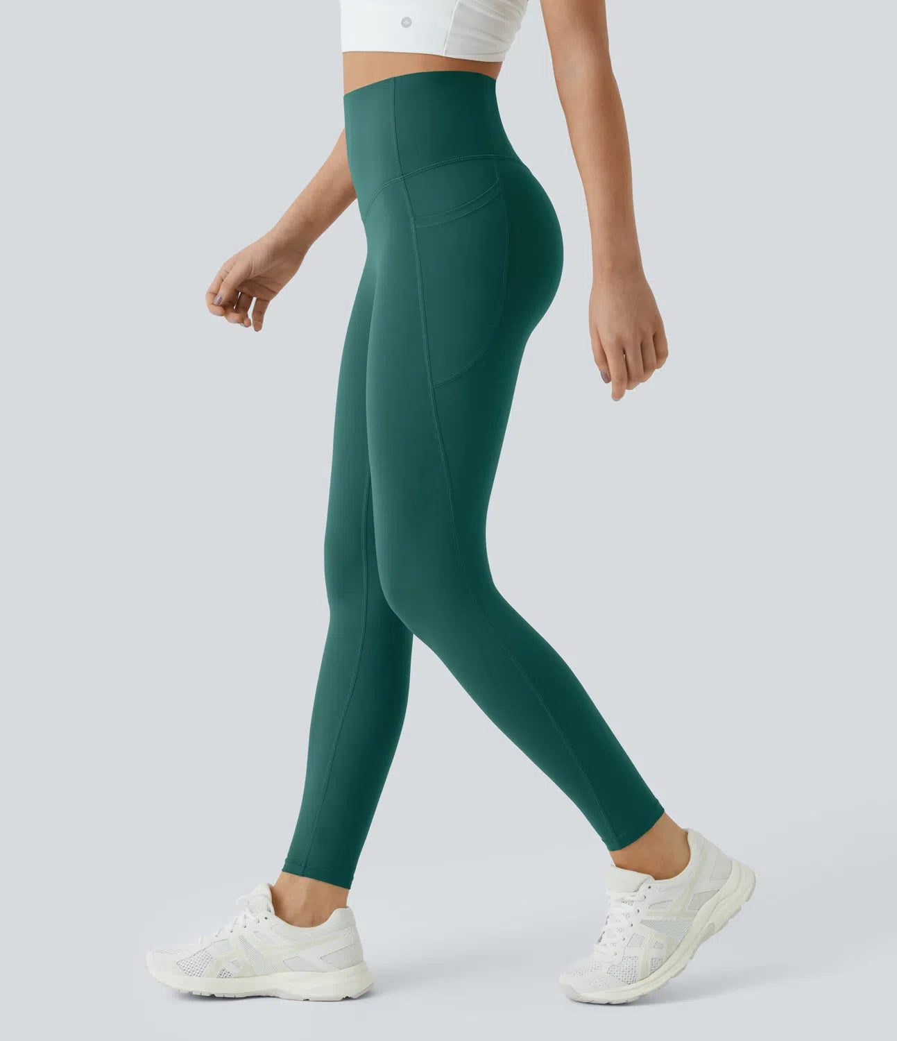 Seamless High-Waisted Tummy Control Leggings