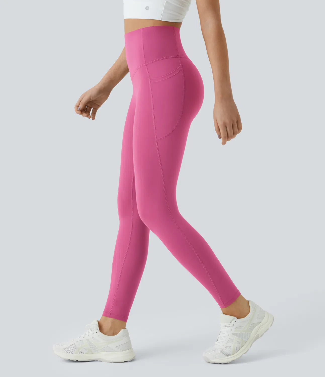 Seamless High-Waisted Tummy Control Leggings