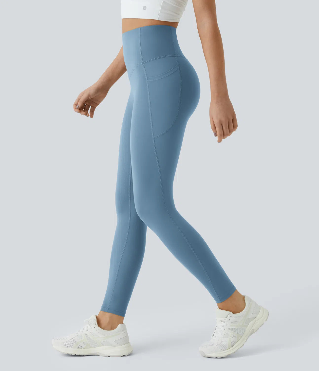 Seamless High-Waisted Tummy Control Leggings